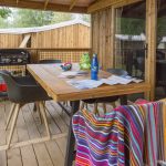 Cosyflower Premium 38m² (2 chambres) + TV + lave-vaisselle + draps + serviettes + terrasse couverte