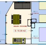Freeflower Standard 28m² (2 chambres) + terrasse couverte 8m²- sans sanitaires et sans salle de bain