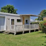 Mobil-home Confort 25m² (2 chambres) + terrasse semi-couverte 10m² + TV