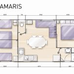 Mobil-Home Standard 32m² (3 chambres) + terrasse 10m² + TV